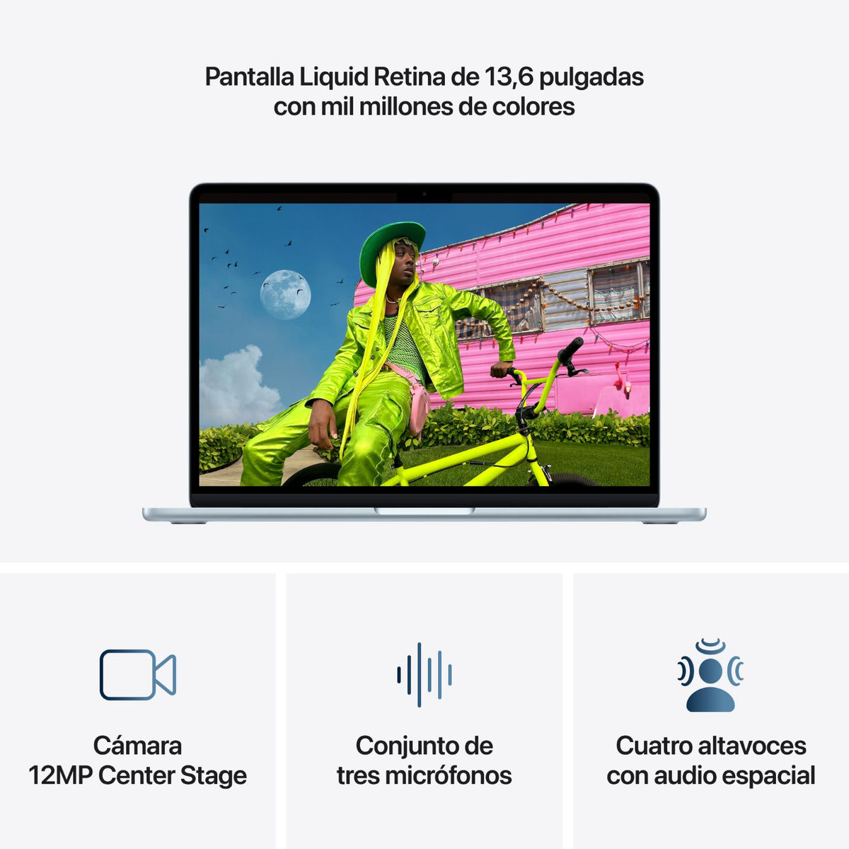Apple MacBook Air 13" M5 16Gb 512Gb Azul (MDHH4Y/A)