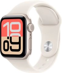 APPLE watch serie se 3 GPS + cellular caja de aluminio blanco estrella 40mm, color de correa blanco estrella correa deportiva talla m/l