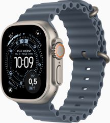 APPLE watch ultra 3 GPS + cellular caja titanio natural 49mm correa ocean color de correa azul nautico