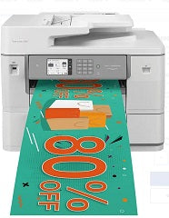Impresora Multifuncion Tinta Mfcj6959dw A4 Ya3 1200x4800ppp USB 2.0 Wifi Ethernet Impresion en Gran Formato (rollo de Papel hasta 2700mm) Monocromo 30ppm Impresion Color 28ppm Impresion Duplex A4 Escaneado Duplex A4 Bandeja Entrada Papel 250 Hojas Adf 50