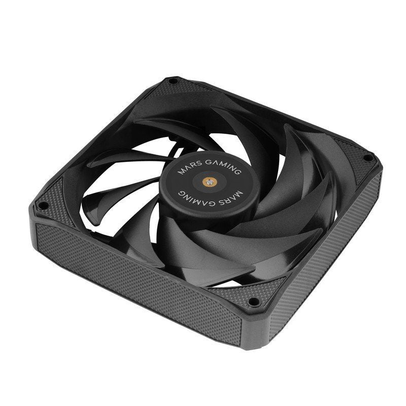 Ventilador Mars Gaming PWM 120mm Negro Kit 2 (MFNCLX2)