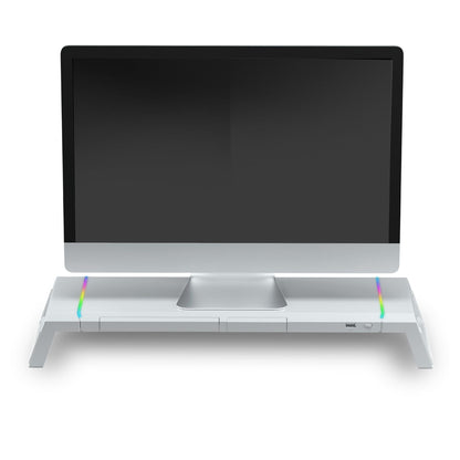 Soporte Sobremesa Mars Gaming Monitor Blanco (MGSONEW)