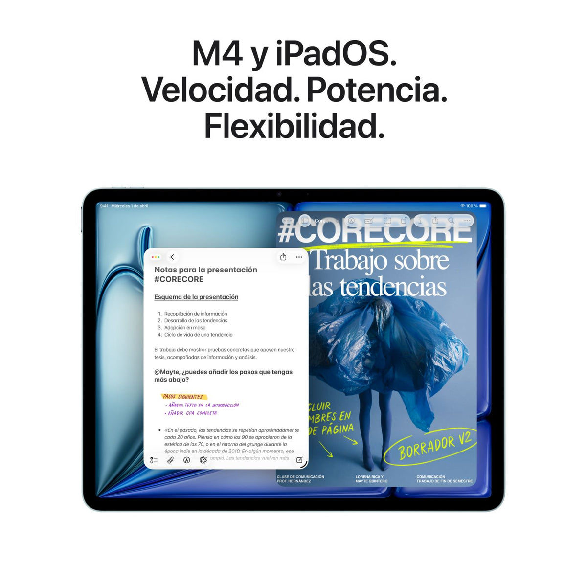 Apple iPad Air 2026 13" M4 12Gb 256Gb Blanco(MH5W4TY/A)