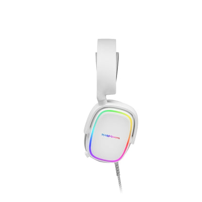 Auric+Micro Mars Gaming RGB 3.5mm USB Blancos (MHAXW)