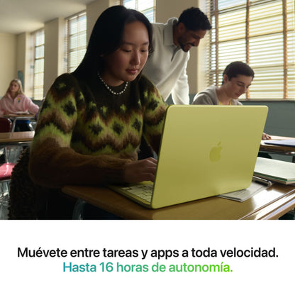 PORTATIL APPLE MACBOOK NEO A18 PRO/6-CORE CPU/8GB/SSD256GB/5-CORE GPU/13" CITRUS (MHFD4Y/A)