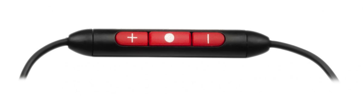 Auriculares Mars Gaming Intraurales Rojo/Negro (MIH1)