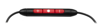 Auriculares Mars Gaming Intraurales Rojo/Negro (MIH1)