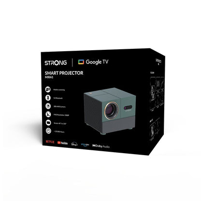 Proyector Strong LCD FHD 300L WiFi BT Verde (MIRA1)