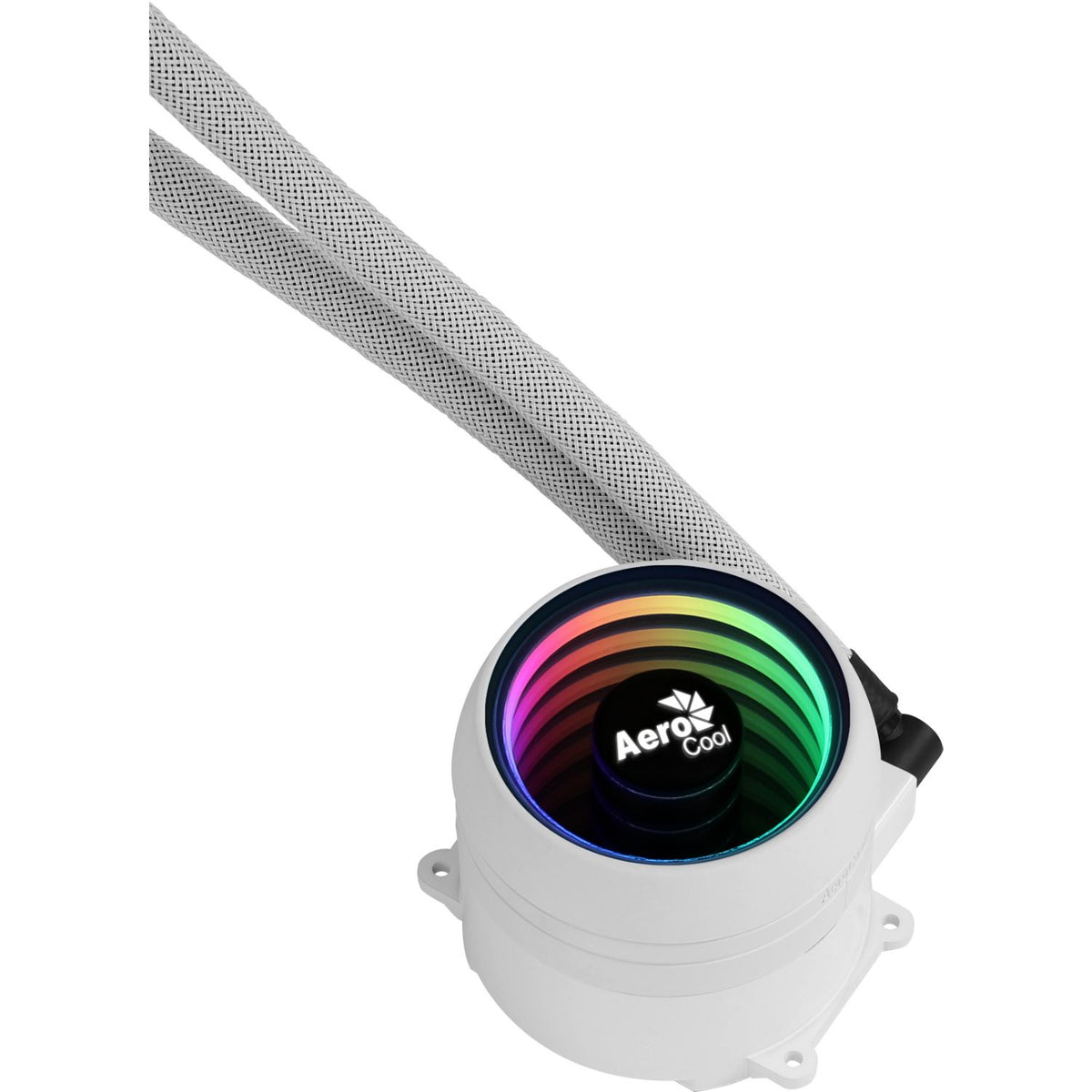 Ref. Líq. CPU AEROCOOL 120mm RGB Blanca (MIRAGEL120W)