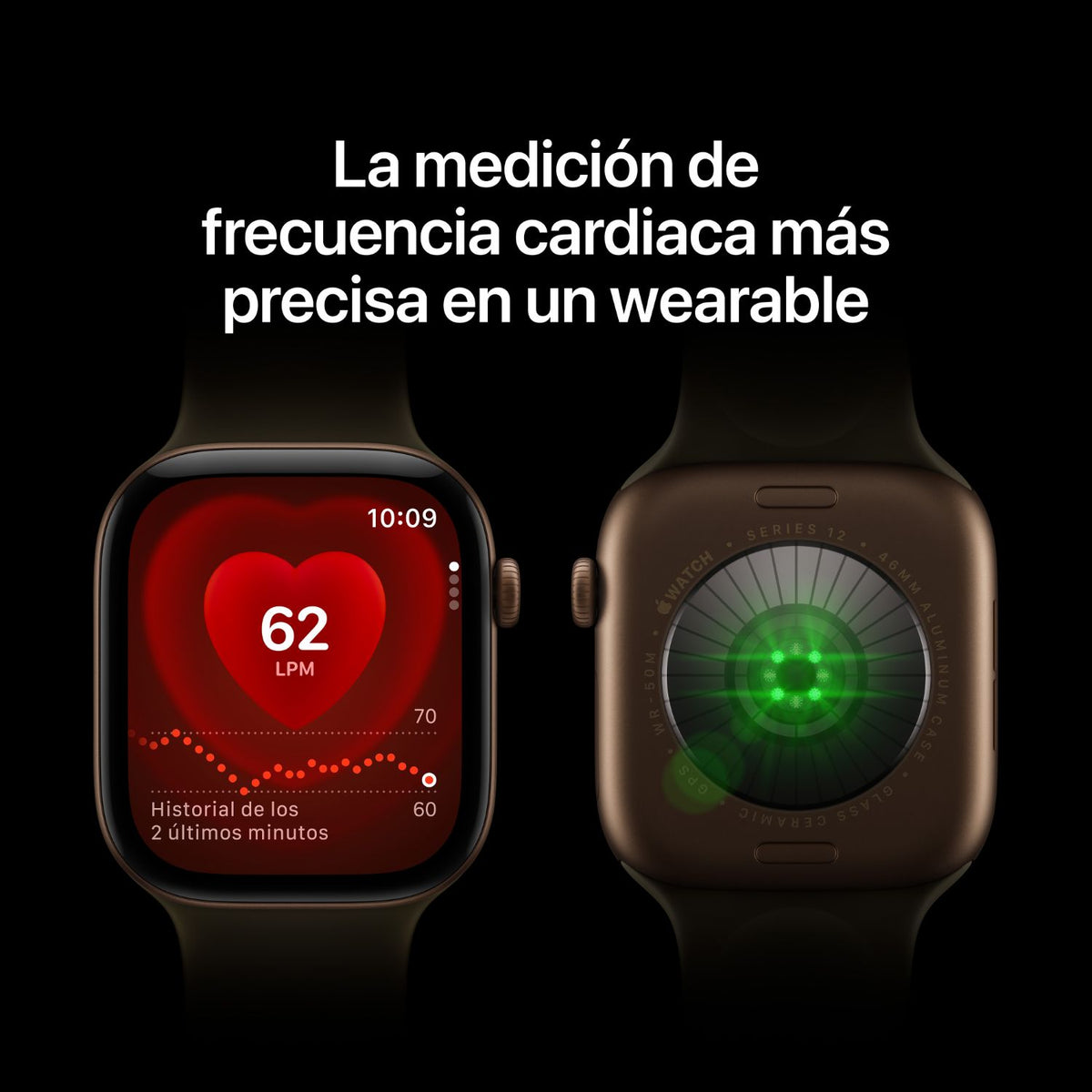 Apple Watch Serie 12 GPS 46mm Negro