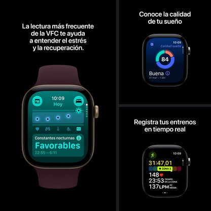 Apple Watch Serie 12 GPS 46mm Negro