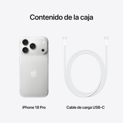Apple iPhone 18 Pro 6.3" 256Gb Plata