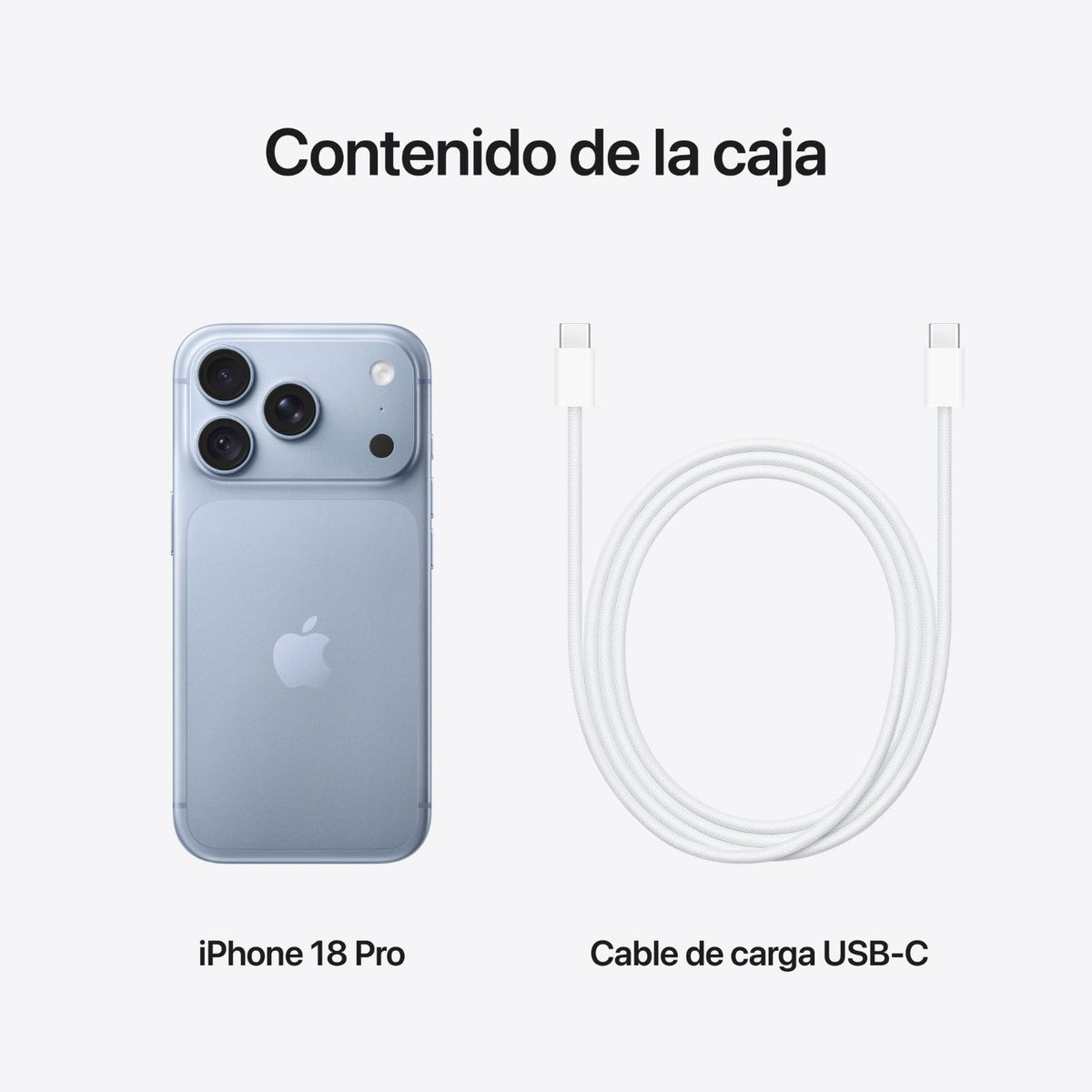 Apple iPhone 18 PRo 6.3" 512Gb Azul Glacial