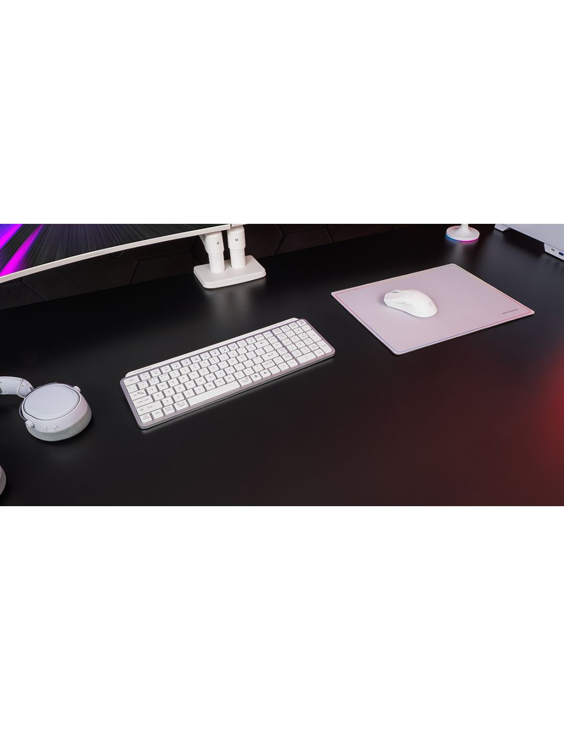 Teclado Mars Gaming RF BT Blanco (MKSILENKEYSWES)