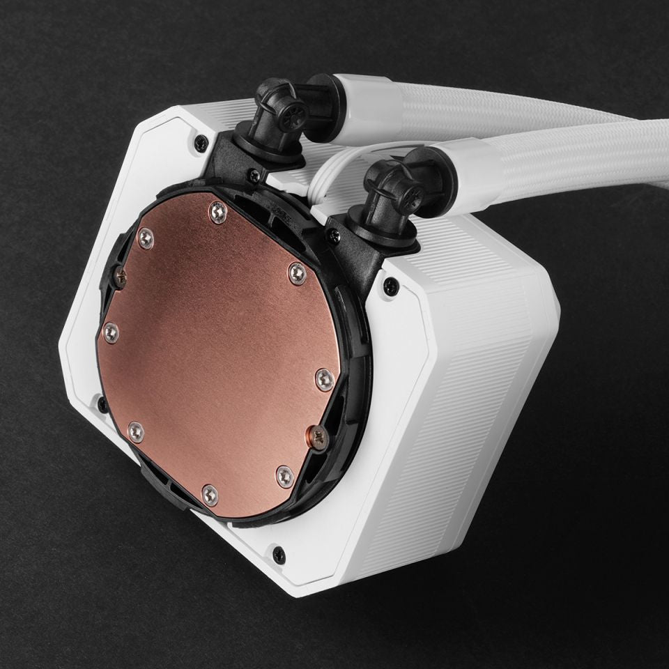 Ref. Líq. Mars Gaming AIO ARGB 2x12cm Blanco(MLTWO240W)