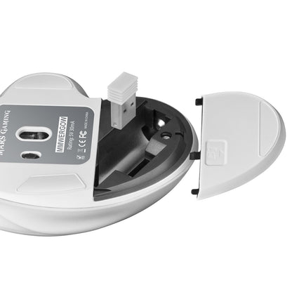 Ratón Mars Gaming Wireless 3200dpi Blanco (MMWERGOW)