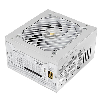 Fuente Mars Gaming 1000W 80+ Gold Blanca (MPB1000PSIW)