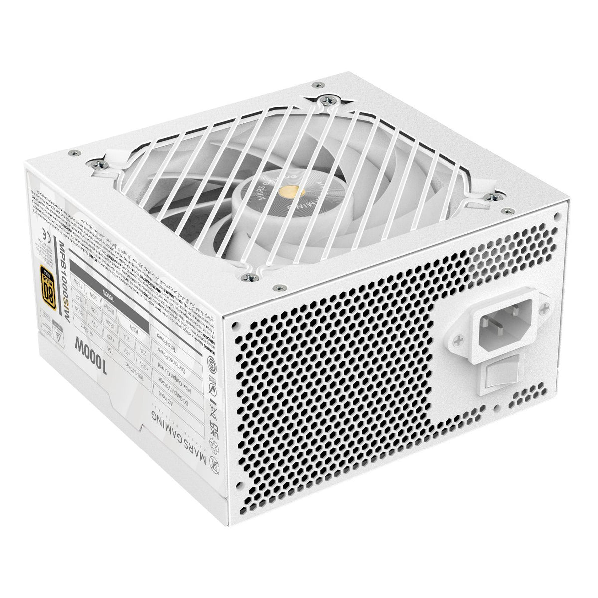 Fuente Mars Gaming ATX 1000W 80+ Bronze (MPB1000SIW)