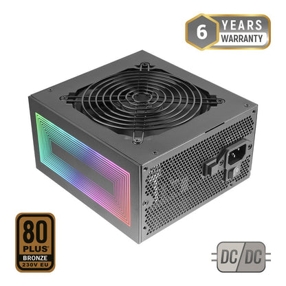 Fuente Mars Gaming ATX 750W ARGB 80+ Bronze (MPB750S)