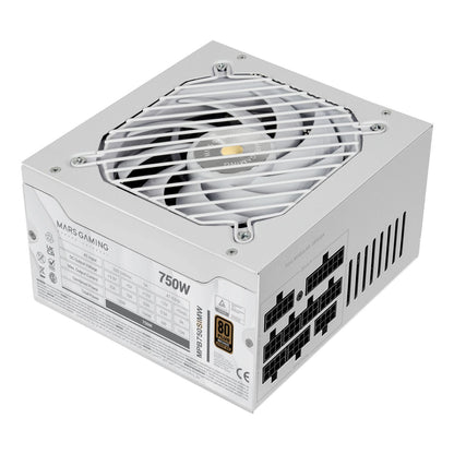 Fuente Mars Gaming ATX 750W 80+Bronze Blanca(MP750SIMW)