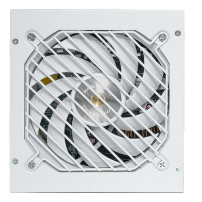 Fuente Mars Gaming ATX 850W 80+Gold Blanca (MPB850PSIW)