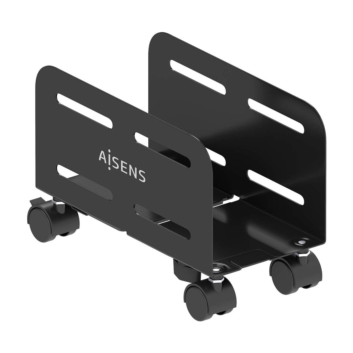 Soporte Suelo CPU AISENS con ruedas Negro (MPC06-207)