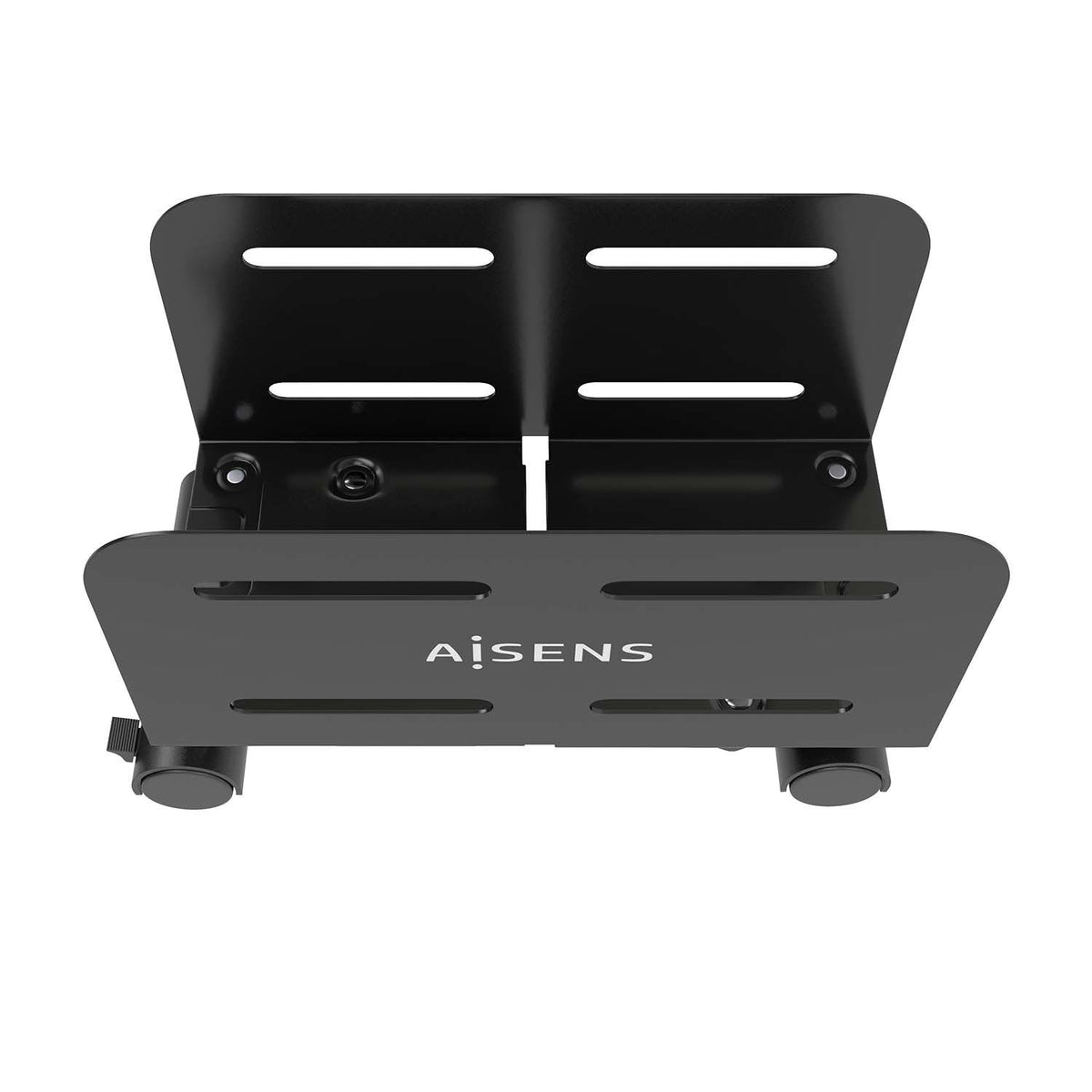 Soporte Suelo CPU AISENS con ruedas Negro (MPC06-207)