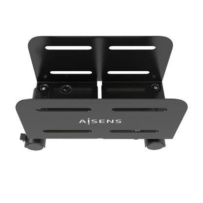 Soporte Suelo CPU AISENS con ruedas Negro (MPC06-207)