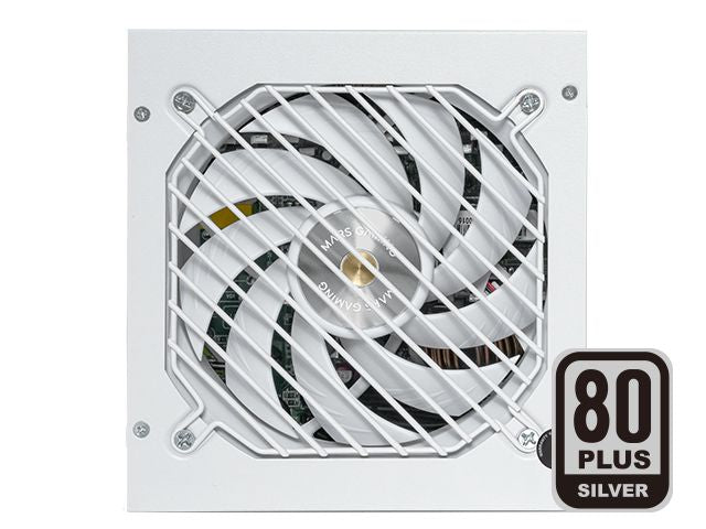 Fuente Mars Gaming 750W ATX 80+Silver Blanca(MPZE750SI)
