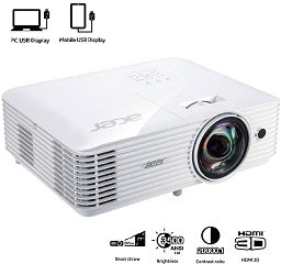 Proyector S1286hn DLP 3d Lumenes 3.500 Resolucion Nativa 1024x768 XGA Resolucion Maxima 1920x1200 WUXGA Relacion Aspecto Nativo 4:3 Relacion Aspecto Compatible 16:9 Contraste 20.000:1 HDMI 2xVGA RCA VGA-Out USB Rs232 Ethernet Wifi Salida Audio Mini Jack