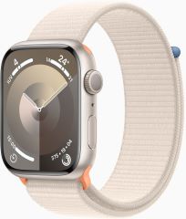 APPLE watch series 9 GPS caja de aluminio blanco estrella de 41mm, color de correa blanco estrella correa loop deportiva