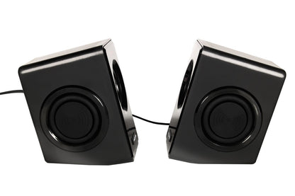 Altavoces Mars Gaming 2.0 10W USB 3.5mm Negros (MS1)