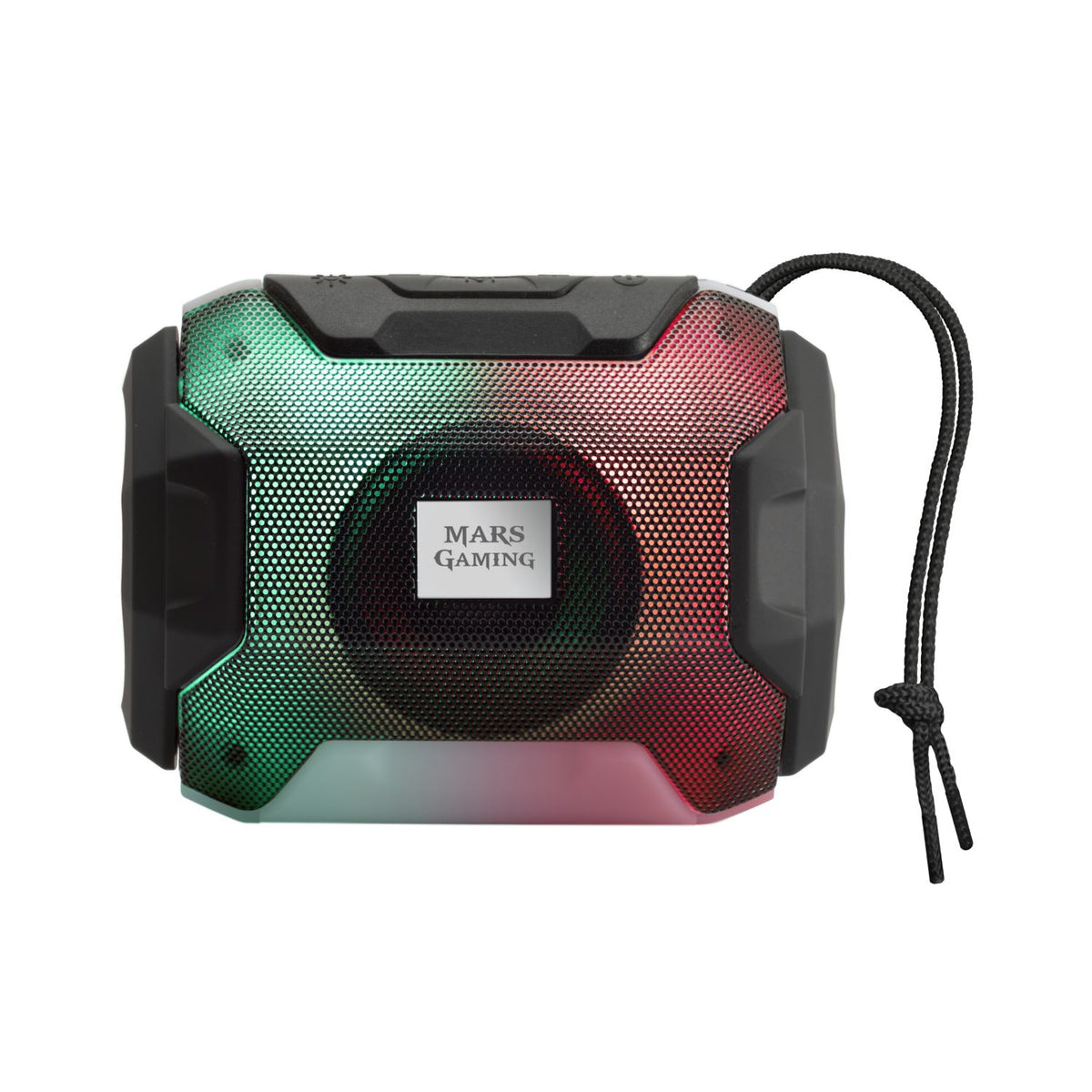 Altavoz Mars Gaming 10W mUSB BT 5.0 RGB Negro (MSBAX)