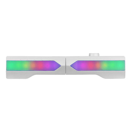Altavoz Mars Gaming RGB BT 5.0 USB Blanco (MSDUOW)