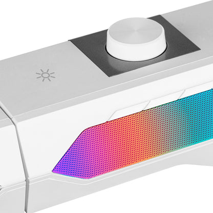 Altavoz Mars Gaming RGB BT 5.0 USB Blanco (MSDUOW)
