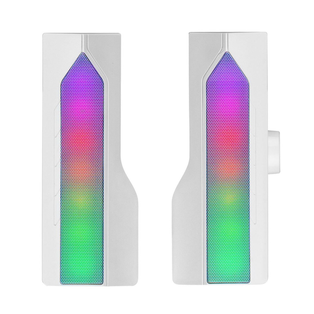 Altavoz Mars Gaming RGB BT 5.0 USB Blanco (MSDUOW)