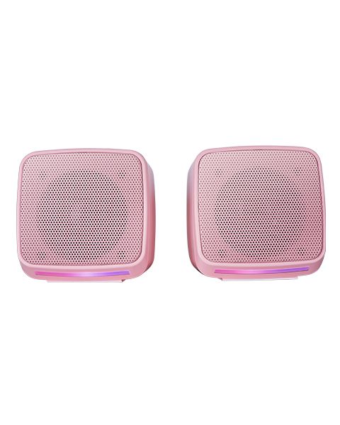 Altavoces Mars Gaming 10W RGB USB/3.5mm Rosa (MSPROP)