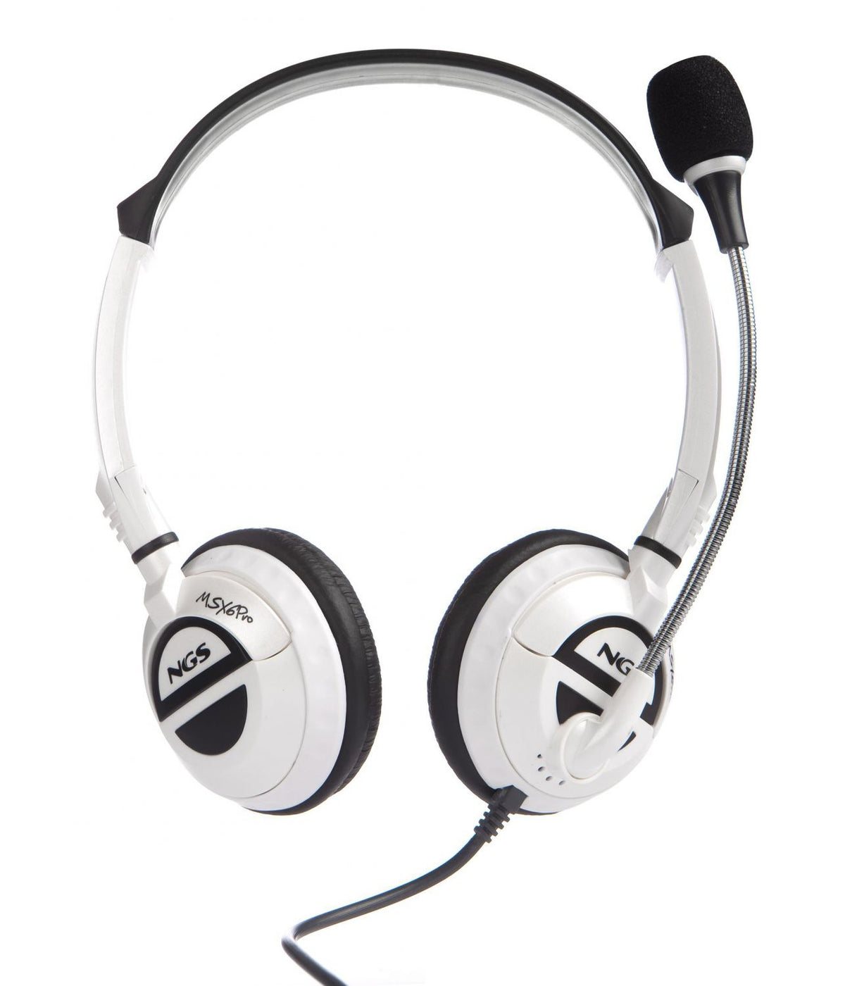 Auric+Micro NGS 3.5mm Blancos/Negros (WHITEMSX6PRO)
