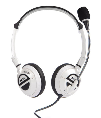 Auric+Micro NGS 3.5mm Blancos/Negros (WHITEMSX6PRO)