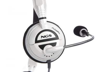 Auric+Micro NGS 3.5mm Blancos/Negros (WHITEMSX6PRO)