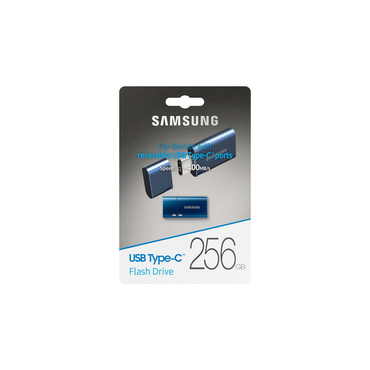 Pendrive Samsung 256Gb USB-C 3.0 Azul (MUF-256DA/APC)