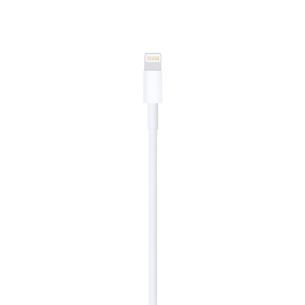 Cable Apple USB-A/M a Lightning/M 1m Blanco (MUQW3ZM/A)