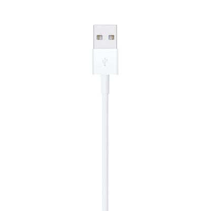 Cable Apple USB-A/M a Lightning/M 1m Blanco (MUQW3ZM/A)