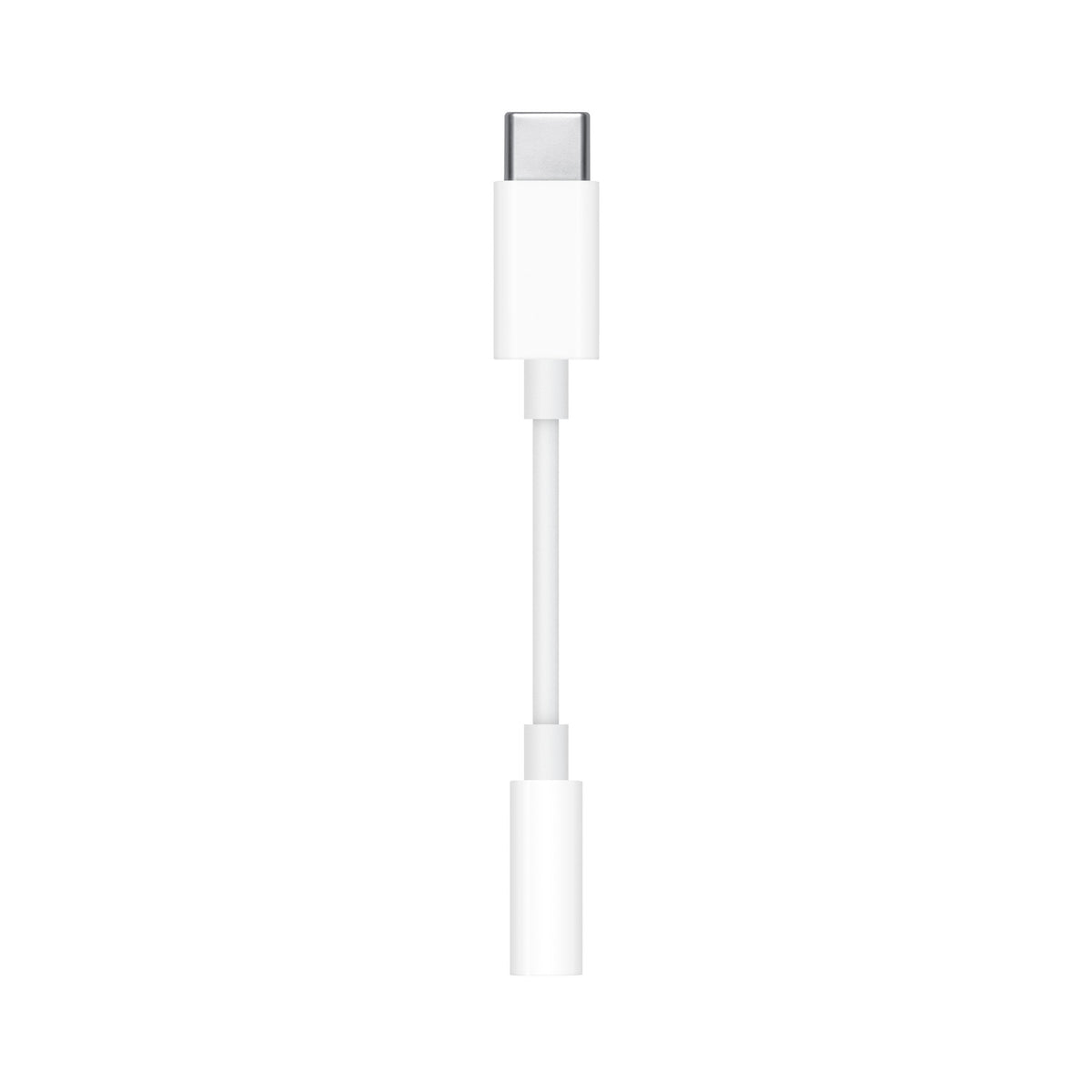 Apple Adaptador desde USB-C macho a mini jack hembra 3.5mm sustituye a mu7e2zm/a (MW2Q3ZM/A)