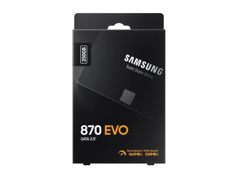 SSD Samsung 870 Evo 2.5" 250Gb SATA3 (MZ-77E250B/EU)
