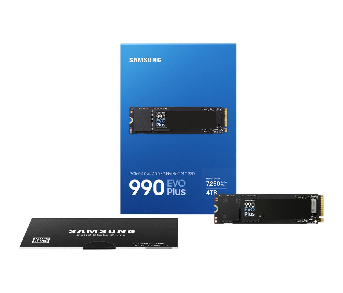 SSD Samsung 990 EVO Plus 4Tb M.2 2280 (MZ-V9S4T0BW)
