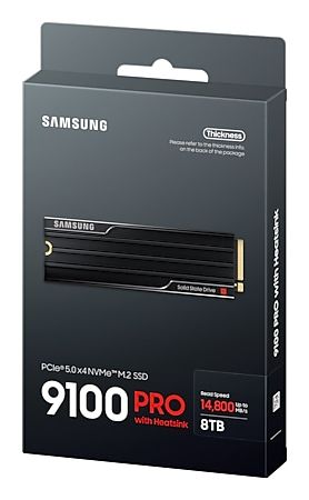 SSD Samsung 9100 PRO 8Tb M.2 NVMe V-NAND (MZ-VAP8T0CW)