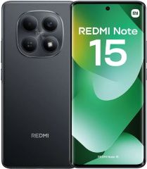 Smartphone Redmi Note 15 Nfc Capacidad 128 GB RAM 6 GB Procesador Mediatek Helio g100-ultra Pantalla 6.77' Camara Frontal 20 MP Camara Trasera 108MP + 2MP Bateria 6000 mAh 4G Dual (sim O Microsd) Color Negro (MZB0M8GEU)