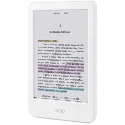eBook Kobo Clara Colour 6" Blanco (N367-KU-WH-K-CK)