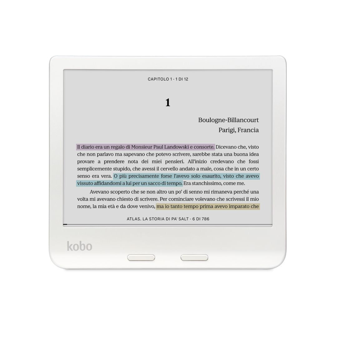eBook KOBO Libra 7" Color 32Gb Blanco (N428-KU-WH-K-CK)
